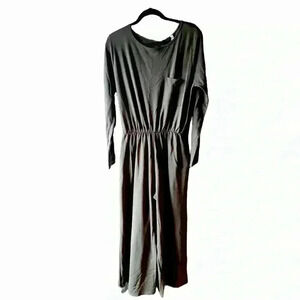 MTS size large olive green jumpsuit with fleece lining! Super soft, comfy& warm.